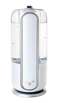 【中古】 山善 超音波式加湿器 (木造約5畳 プレハブ約8畳) タンク容量2.5L 上部給水 湿度センサー ホワイト MZ-K25 (W)｜ムジカ＆フェリーチェ店 8,248円