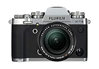 【中古-非常に良い】 FUJIFILM 富士フイルム ミラーレス一眼カメラ X-T3レンズキット シルバー X-T3LK-S