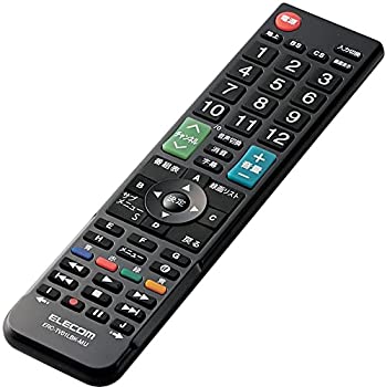 【未当て嵌める】【中古】 エレコム テレビ受像機遠隔操作 12製造業者相応う 【 パナソニック 日立 小ざかしい 東芝 ソニー 三菱 LG 御機嫌観念 アイワ アズマ オリオン フナイ 】 L