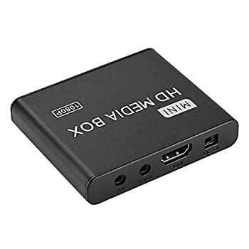 【中古-非常に良い】 HDメディアプレーヤー VBESTLIFE 写真動画プレーヤー 1080P ビデオデコード 高画質再生マルチ出力 USB モバイルハード SDカード 2.5Tモバイルハ｜ムジカ＆フェリーチェ店 8,219円