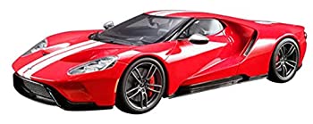 【中古-非常に良い】 GTスピリット 1/18 フォード GT ヘリテイジエディション レッド/ホワイトストライプ 完成品