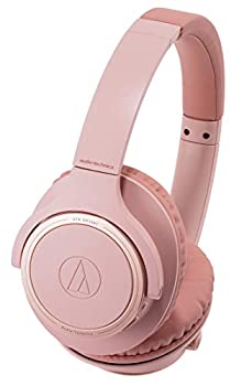 【中古-非常に良い】 audio technica オーディオテクニカ SoundReality ワイヤレスヘッドホン Bluetooth マイク付 最大70時間再生 ピンク ATH-SR30BT PK