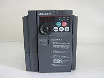 【中古-人並み外れたに好いたらしい】 三菱電機 汎用インバータ FREQROL-E700 FR-E720-5.5K