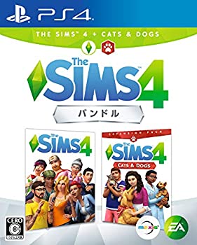 【未使用】【中古】 The Sims 4 Cats & Dogsバンドル - PS4