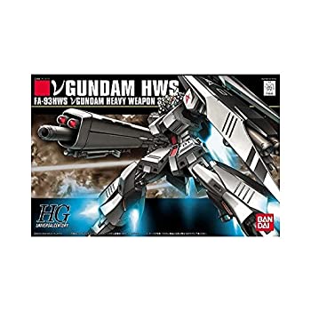 【中古-非常に良い】 HGUC 機動戦士ガンダム 逆襲のシャア νガンダム (ヘビー・ウエポン・システム装備型) 1/144スケール 色分け済みプラモデル