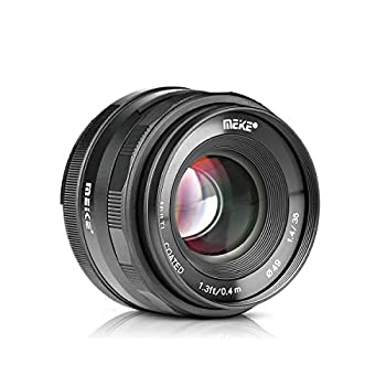 【中古-非常に良い】 Meike MK-35mm F/1.4 大口径マニュアルフォーカスレンズ SONY Eマウントミラーレスカメラ用 A7III A9 NEX 3 NEX 3N NEX 5 NEX 5T NEX 5R NEX 6 7|ムジカ&フェリーチェ店