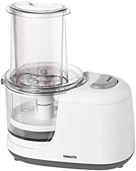 【未当て嵌める】【中古】 山善 電動おろし器 1秒でおろせる おろしのはやりっ児 350mL 汁きり一皿付き添い人 薄墨色 YFB-D251 (H) 1年