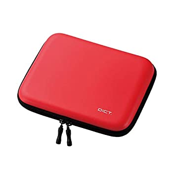 【未使用】【中古】 エレコム 電子辞書ケース イヤホン対応 タッチペン対応 Lサイズ EX-word Brain 2020年新モデル対応 レッド DJC-006LXRD