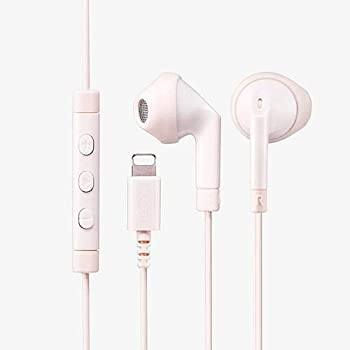 【中古-非常に良い】 エレコム ステレオヘッドホン マイク付 セミオープン型 Lightning 13.6mmドライバ FAST MUSIC F10I ピンク EHP-LF10IMAPN 5,813円
