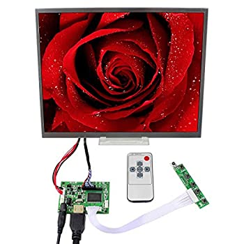 【中古】 HDMI入力コントローラ基板 リモコン付きと12.1インチ解像度1024x768 LCDデイスプレイ