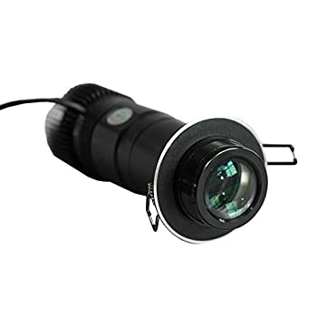【中古-人並み外れたに好いたらしい】 LED カスタム想い浮かべる GOBO ロゴタイプ 映写機点火装置 10W 埋め込み式 黒いこと 事務机とっ始め 据え置き能力のある LED GOBO 映写機