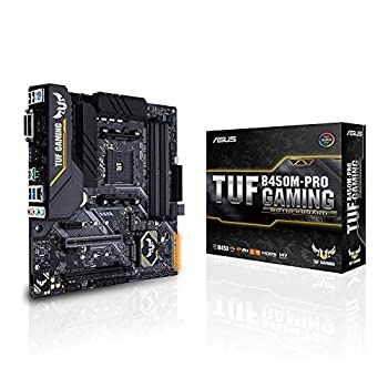 【中古-非常に良い】 ASUS AMD B450 AM4 対応 マザーボード TUF B450M-PRO GAMING【MicroATX】【 第3世代 AMD Ryzen CPU に対応】