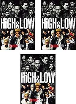 【未使用】【中古】 HiGH&LOW SEASON2 [レンタル落ち] 全3巻セット [DVDセット商品]