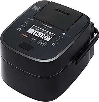 【中古-人並み外れたに好いたらしい】 パナソニック 炊飯器 1升 水蒸気\u0026変数剪断応力IH式 Wおどり炊き 黒いこと SR-VSX189-K