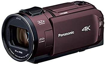 【中古-非常に良い】 Panasonic パナソニック 4K ビデオカメラ WX2M 64GB ワイプ撮り 光学24倍ズーム カカオブラウン HC-WX2M-T|ムジカ&フェリーチェ店