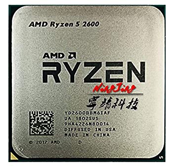 【中古】 AMD Ryzen 5 2600 R5 2600 3.4 GHz 6中核グループ 12中核グループ 65W 中央処理装置 中央処理装置 YD2600BBM6IAF ソケット AM4