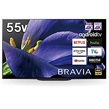 【中古-人並み外れたに似つかわしい】 ソニー 55V型 有機EL テレビ受像機 ブラビア KJ-55A9G 4Kラジオ受信機内蔵 Android TV役立つこと積み上げる Works with Alexa相応う 2019年模範例