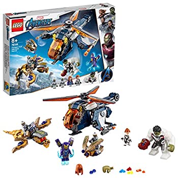 【未当て嵌める】【中古】 LEGO レゴ スーパー・ヒーローズ アベンジャーズ ハルクのヘリコプタレスキュー 76144