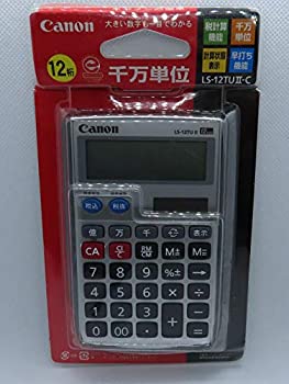 【未使用】【中古】 Canon キャノン 手帳サイズ電卓 12桁 LS-12TU II 9911A003