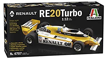 【中古-非常に良い】 イタレリ 1/12 ルノー F1 RE20 ターボ 日本語説明書付き プラモデル IT4707