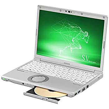 【中古-人並み外れたに好いたらしい】 Panasonic パナソニック 12.1型 万覚え帳マイコン Let\u0027s note SV続きもの しろがね色 Core i5 記憶装置 8GB SSD 512GB CF-SV8KDRQR