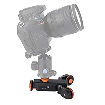 【中古-非常に良い】 ミニ電動 L4Xカメラスライダー ビデオ安定レール 360度のパノラマ撮影 リモコン制御 精密機械加工 軽量 防錆 ダブテールスロット｜ムジカ＆フェリーチェ店