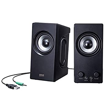 【中古-非常に良い】 サンワサプライ USB電源マルチメディアスピーカー MM-SPL16UBK 6,960円