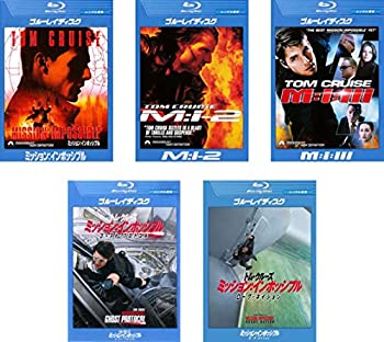 【未使用】【中古】 ミッション:インポッシブル 1 2 3 ゴースト プロトコル ローグ ネイション ブルーレイディスク [レンタル落ち] 全5巻セット