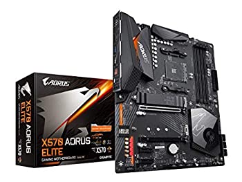 【中古-人並み外れたに好いたらしい】 GIGABYTE X570 AORUS ELITE ATX 母ちゃんゲーム盤 [AMD X570心付け書き割り] MB4789