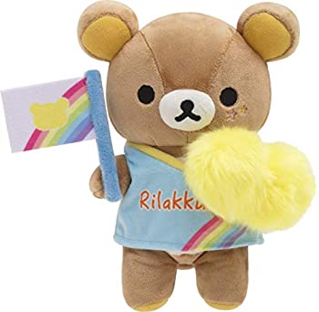 【中古-非常に良い】 【サンエックス】リラックマ あつめてぬいぐるみ リラックマ 応援 MY34301