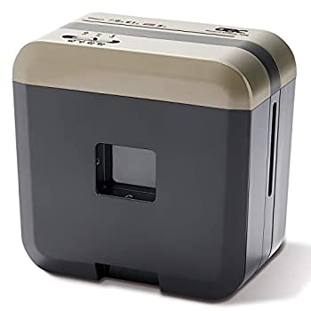 【未当て嵌める】【中古】 GBC シュレッダー 静音 身寄り用 小執務室用 最低限度細断 マイクロクロスカット 最大限度細断枚数7枚 年代順の連続当て嵌める約5分 可塑性物質歌留多も細断能力のある