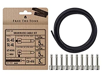 【中古-非常に良い】 Free The Tone SL-4SL-NI-55K ソルダーレスケーブルキット