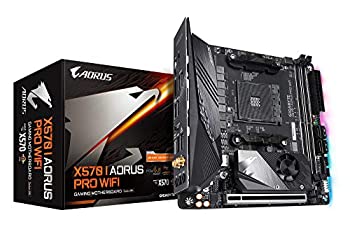 【未当てはめる】【中古】 GIGABYTE ギガ働き口 X570 I AORUS PRO WIFI Mini-ITX 母ちゃんゲーム盤 [AMD X570心付け書き割り] MB4790