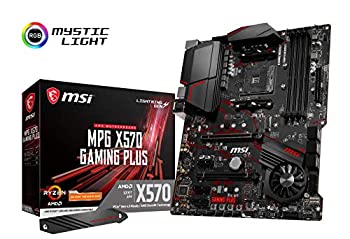 【未当て嵌める】【中古】 MSI MPG X570 GAMING PLUS ATX 母ちゃんゲーム盤 [AMD X570心付け書き割り] MB4782