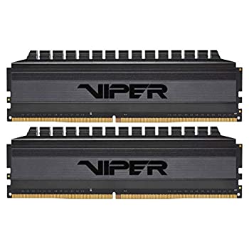 【中古-非常に良い】 Patriot Memory Viper4 Blackout Series DDR4 3000MHz PC4-24000 16GB (8GB x 2枚) プレミアムブラックヒートシンク デスクトップ用メモリ PVB41