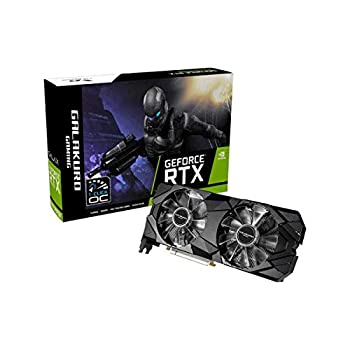 【中古】 老練家目標にする NVIDIA GeForce RTX 2070 SUPER グラフィックゲーム盤 8GB デュアル気違い GALAKURO GAMINGつづき物 GG-RTX2070SP-E8GB/DF