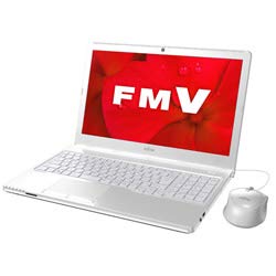 【中古-非常に良い】 富士通 15.6型ノートパソコン FMV LIFEBOOK AH41 D2 アーバンホワイト AMD A4-9125 メモリ 4GB SSD 256GB FMVA41D2W｜ムジカ＆フェリーチェ店