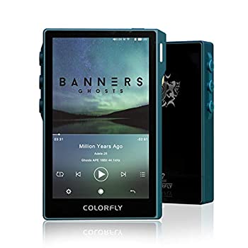 【中古-非常に良い】 COLORFLY ポータブルオーディオプレーヤー ブルー U6BLUE ハイレゾ対応 非対応 64GB