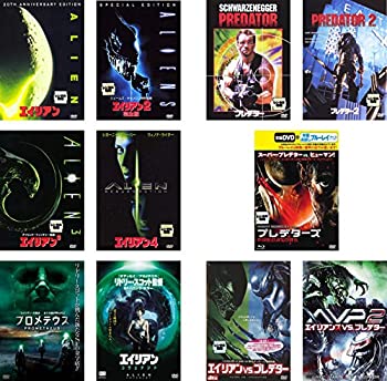【中古-非常に良い】 エイリアン 1 2 3 4 プロメテウス コヴェナンDVD 全11巻セット｜ムジカ＆フェリーチェ店