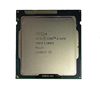 【中古-非常に良い】 intel SR0T8 CPU I5-3470 3.2GHZ 6MB Core i5-3470 3.20GHz クアッドコア 6M ソケット 1155 CPUプロセッサー
