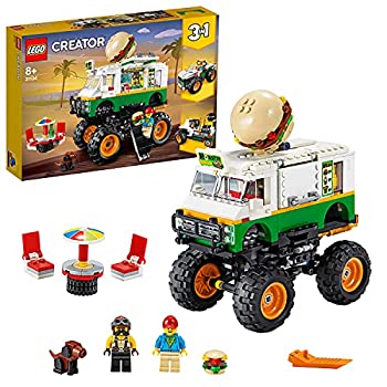 【中古-人並み外れたに好いたらしい】 LEGO レゴ 造り手 変わり種ハンバーガー・貨物自動車 31104