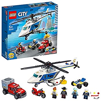 【中古-人並み外れたに似つかわしい】 レゴ (LEGO) シティ 警察当局 ヘリコプタの追いかける 60243
