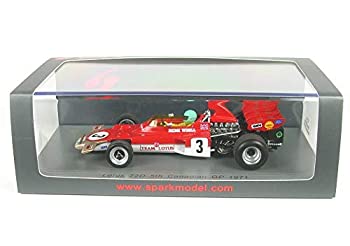 【中古-非常に良い】 ☆ スパーク 1/43 ロータス 72D 1971 F1 カナダGP #3 R.ウィセル