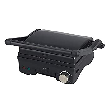 【中古-非常に良い】 ドウシシャ プレスグリルメーカー ホットプレート 1枚プレート（波型） レシピ付き ピエリア HPU-131BK