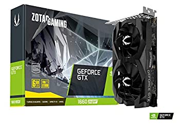 【未当て嵌める】【中古】 ZOTAC GAMING GeForce GTX 1660 SUPER Twin Fan グラフィクスゲーム盤 ZTGTX1660S-6GBTWIN/ZT-T16620F-10L VD7109