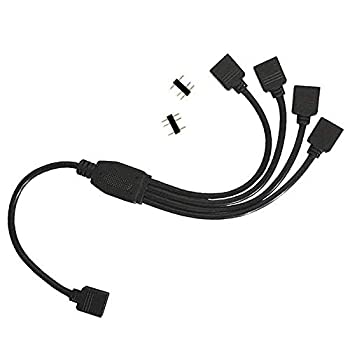 【未当て嵌める】【中古】 waves 3いの一番 アドレッサブル LED用 4分かれ出る有線テレビ 30珊 AURA SYNC NeoPixcel WS2812B