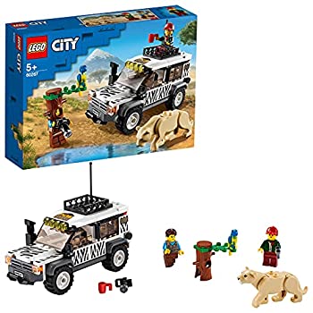 【未当て嵌める】【中古】 レゴ (LEGO) シティ サファリのオフローダー 60267