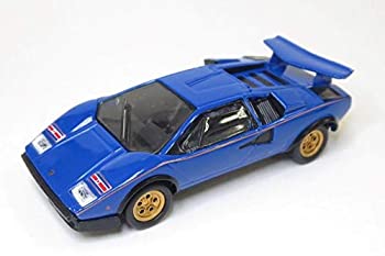 【中古-非常に良い】 ブンカオリジナル 1/64スケールミニカーシリーズ ランボルギーニ カウンタック LP500S ブルー 完成品