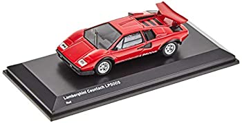 【中古-非常に良い】 ブンカオリジナル 1/64スケールミニカーシリーズ ランボルギーニ カウンタック LP500S レッド 完成品