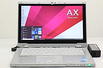 【中古-人並み外れたに似つかわしい】 Panasonic パナソニック CF-AX3RDBCS Core i3 4010U 1.7GHz 4GB 128GB SSD 11.6W FHD 1920x1080 タッチパネル Win10